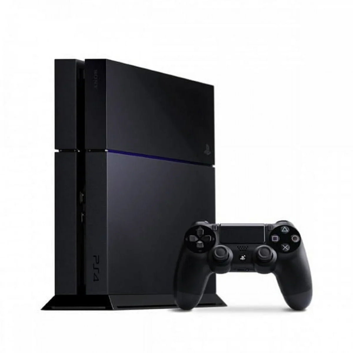 Pre-Owned PlayStation 4 500GB Gaming Console Black HDMI Cable 2 Controller with BOLT AXTION Cleaning Kit Bundle (Refurbished: Like New)