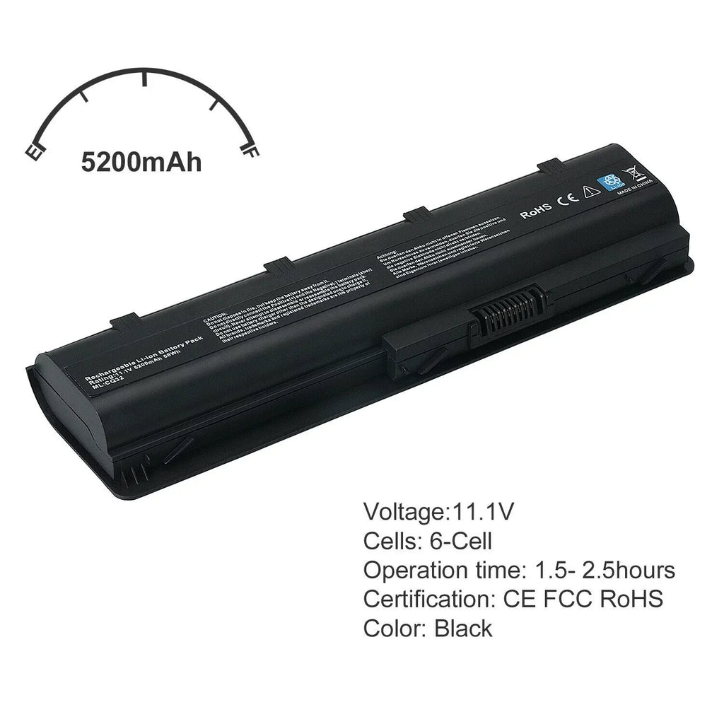 MU06 593553-001 Mobile pc Battery For Compaq Presario CQ72 CQ62 CQ57 CQ56 CQ42