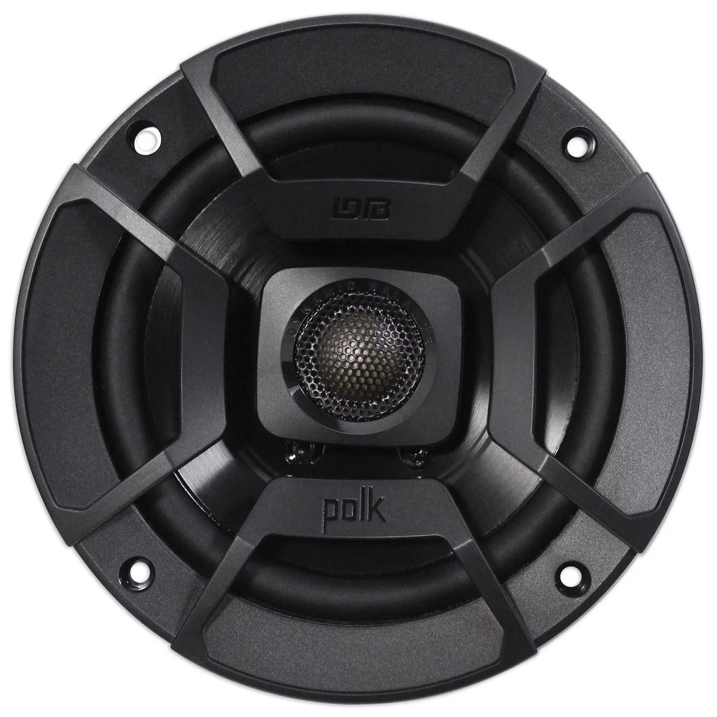 (2) Polk Audio DB522 5.25" 600w Car Audio ATV/Motorcycle/Boat Speakers + Rockmat