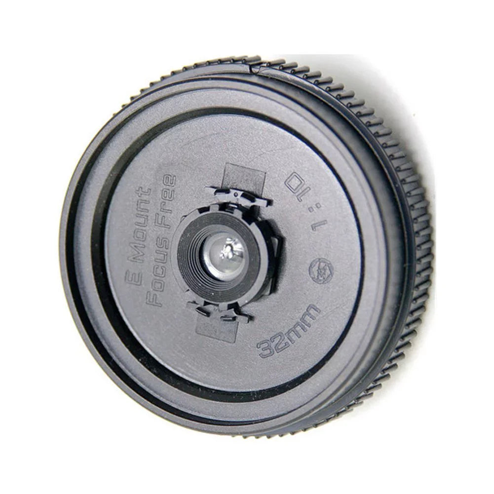 Replacement Lens 32MM Body Cap Lens Wide Angle Ultra Thin Focus Free For (E Mount)