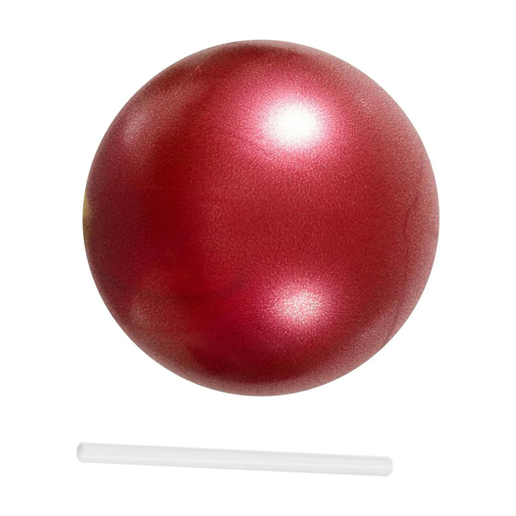 AMLESO 6xSmall Pilates Ball Heavy Duty Workout Ball for Home Gym Balance Red