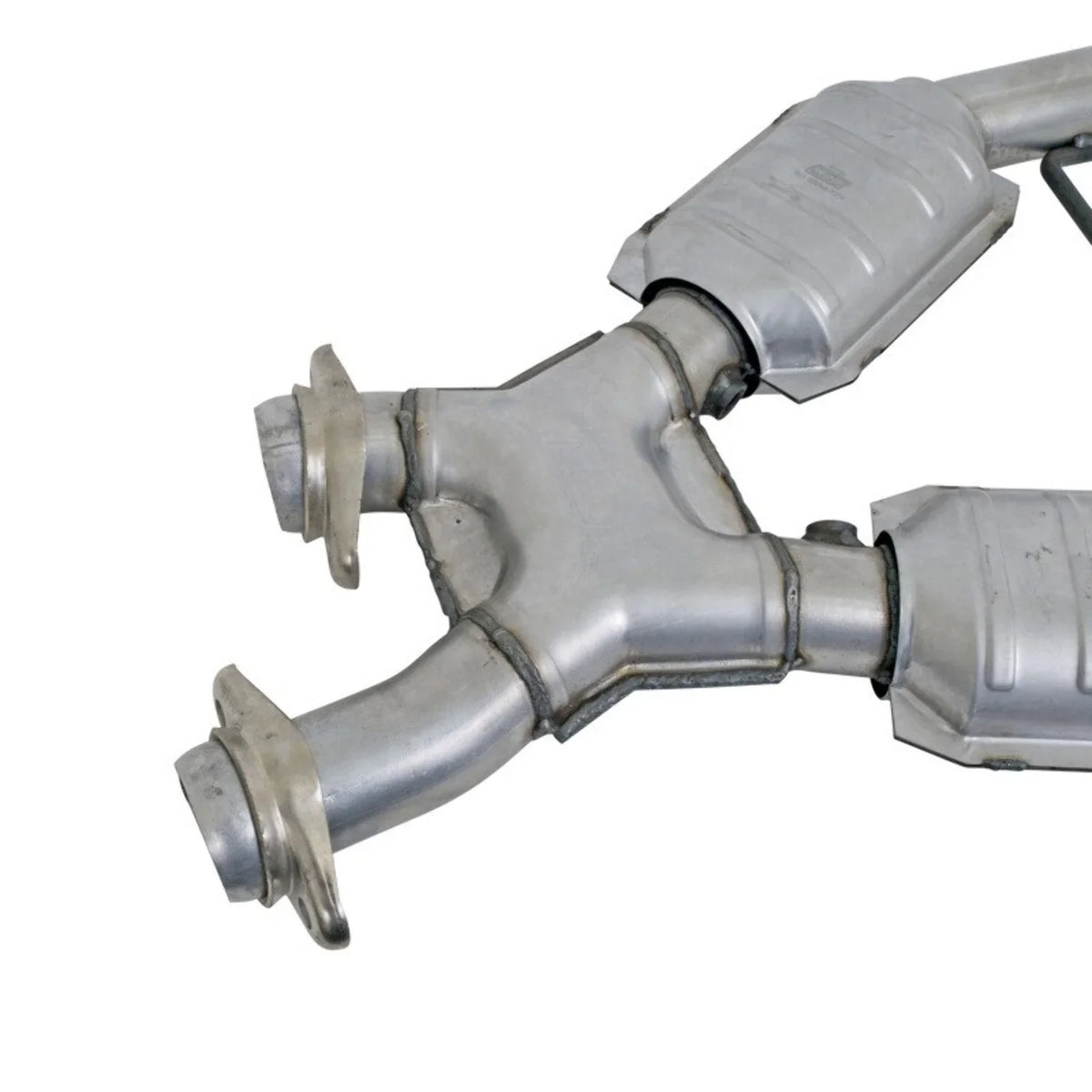 BBK 96-98 Mustang 4.6 GT High Flow X Channel With Catalytic Converters - 2-1/2 Fits select: 1996-1998 FORD MUSTANG