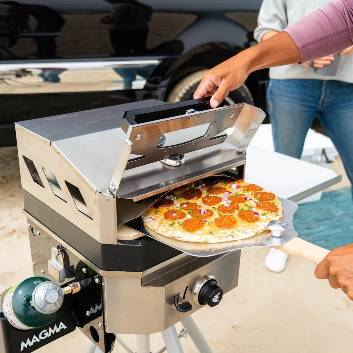 Magma Crossover Pizza Oven Top - CO10-105 - Requires Magma Camping Stove