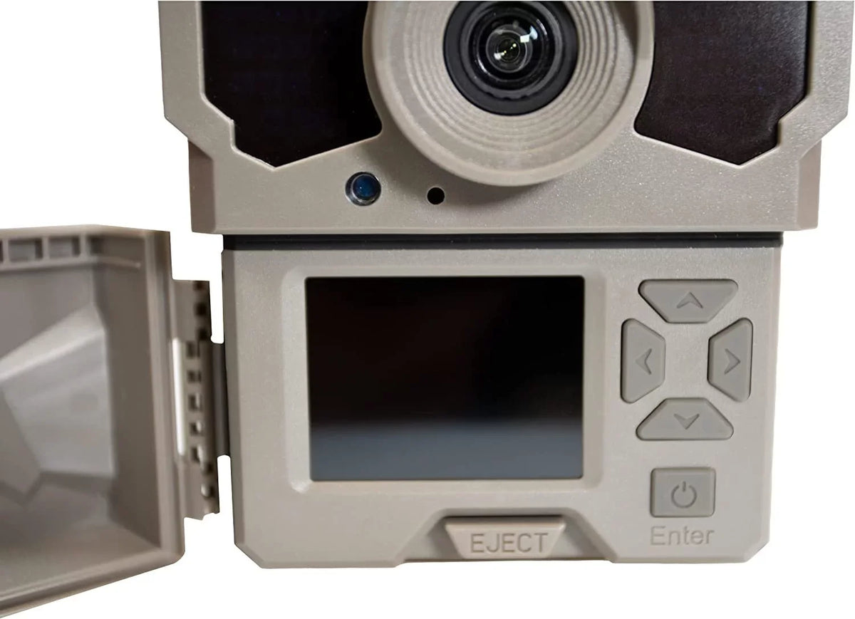 TACTACAM Reveal X PRO Cellular Trail Camera, Verizon and AT&T, NO Glow, Integrated GPS Tracking, Built in LCD Display HD Photo and HD Video X-PRO + Solar Panel