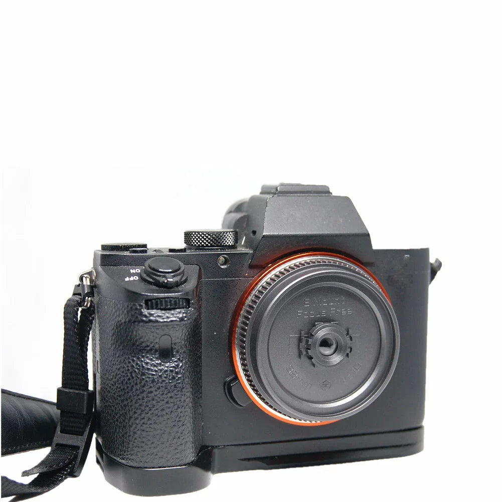 Replacement Lens 32MM Body Cap Lens Wide Angle Ultra Thin Focus Free For (E Mount)
