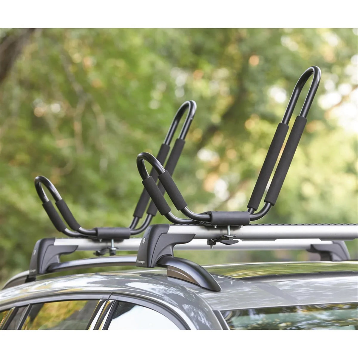 Guide Gear Universal Kayak Canoe Roof Rack, Car Top Cargo Carrier, J-bar