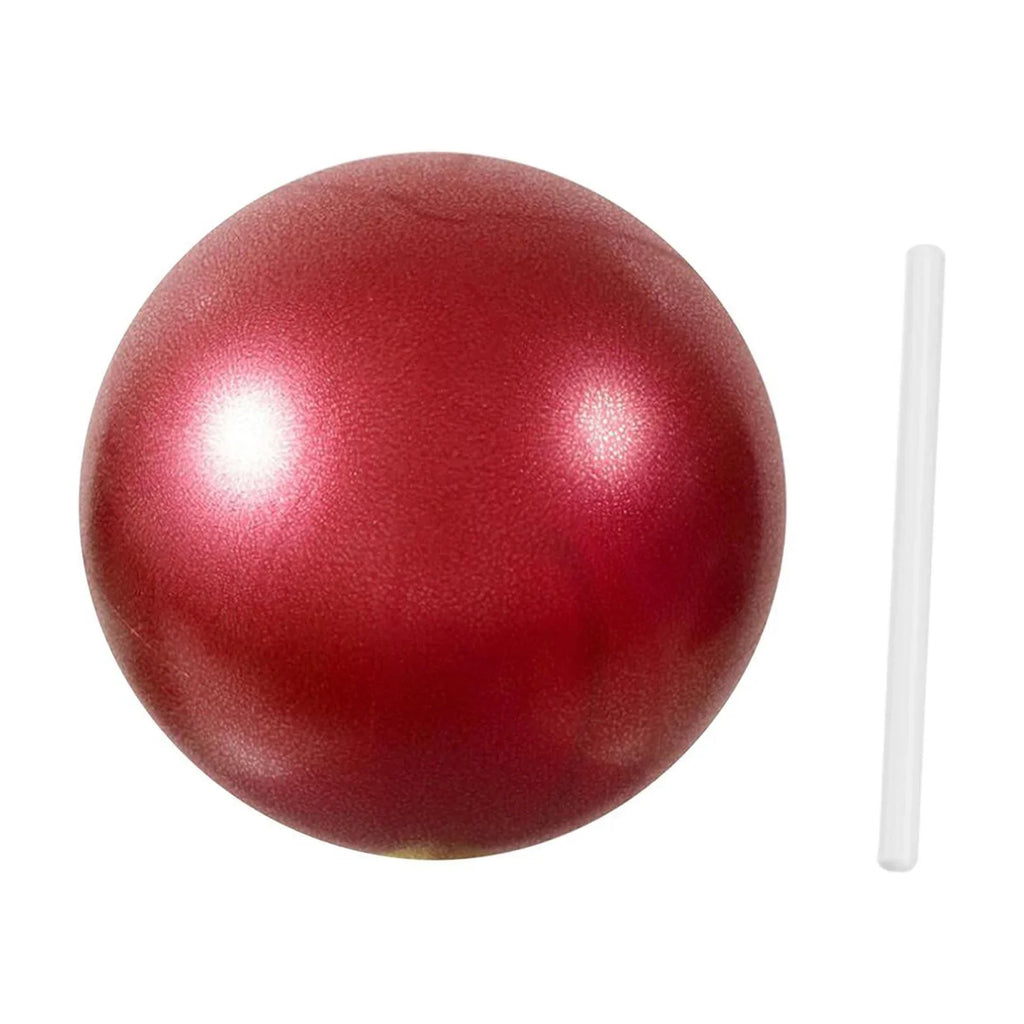 AMLESO 6xSmall Pilates Ball Heavy Duty Workout Ball for Home Gym Balance Red