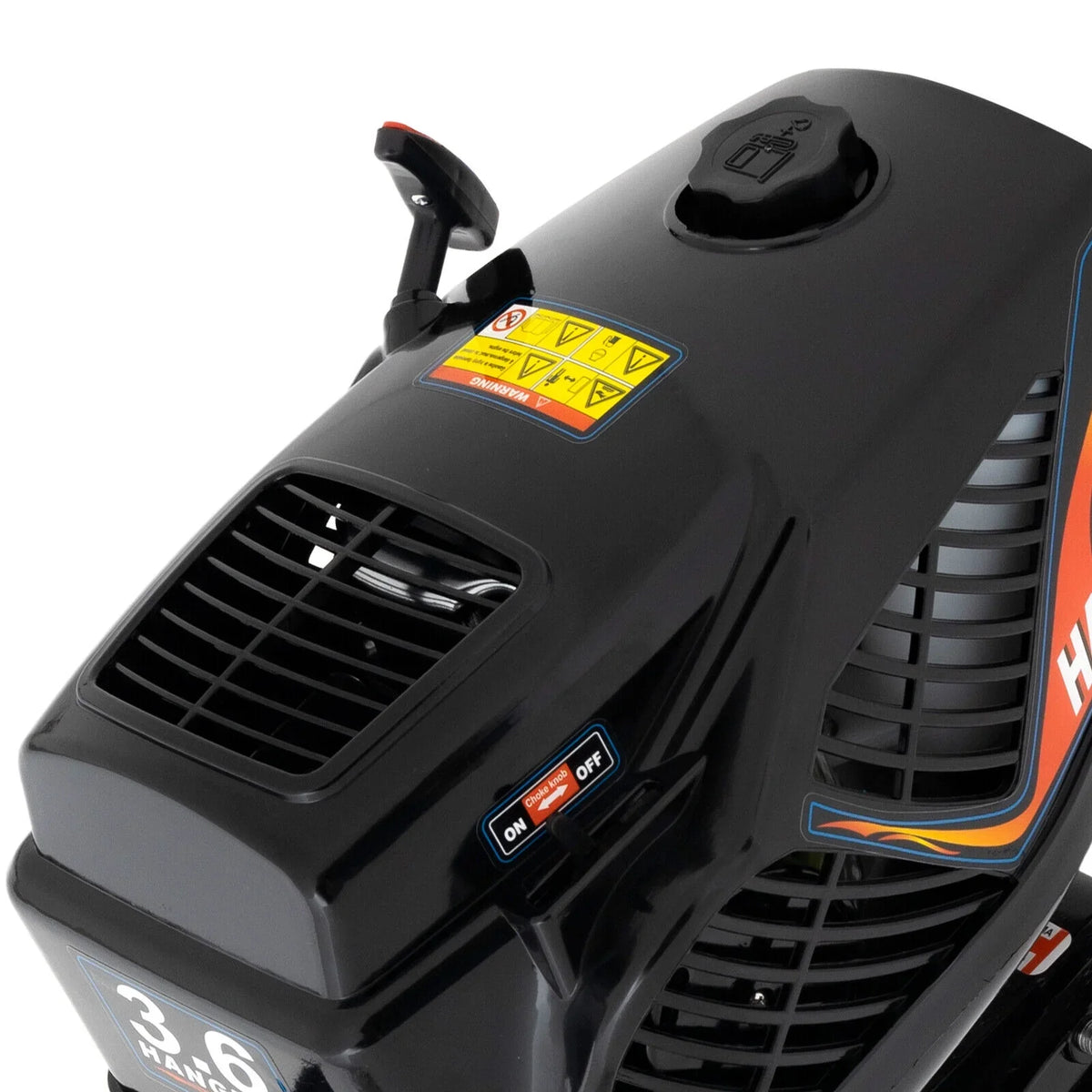 HANGKAI 2 Stroke 3.6 Outboard Motor Fishing Boat Engine Liquid Cooling CDI Outboard Boat Motor 90cm/35.4in