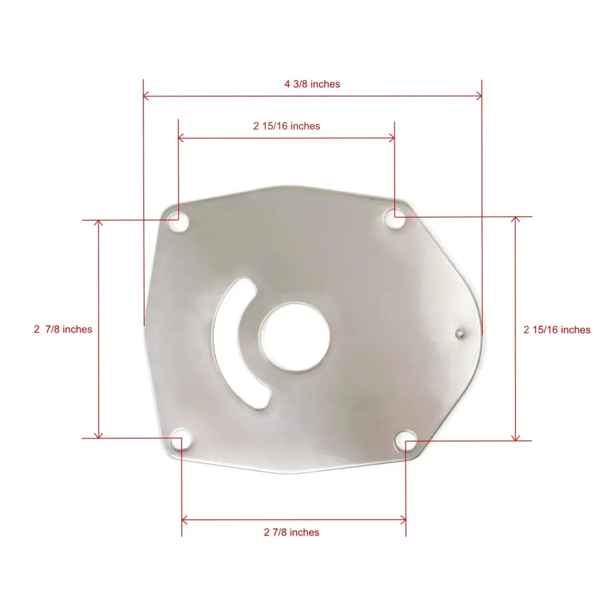 The ROP Shop | Liquid Pump Impeller Kit for Mercury 75 0G760300-0T999999, 1B000000 & Up Boat