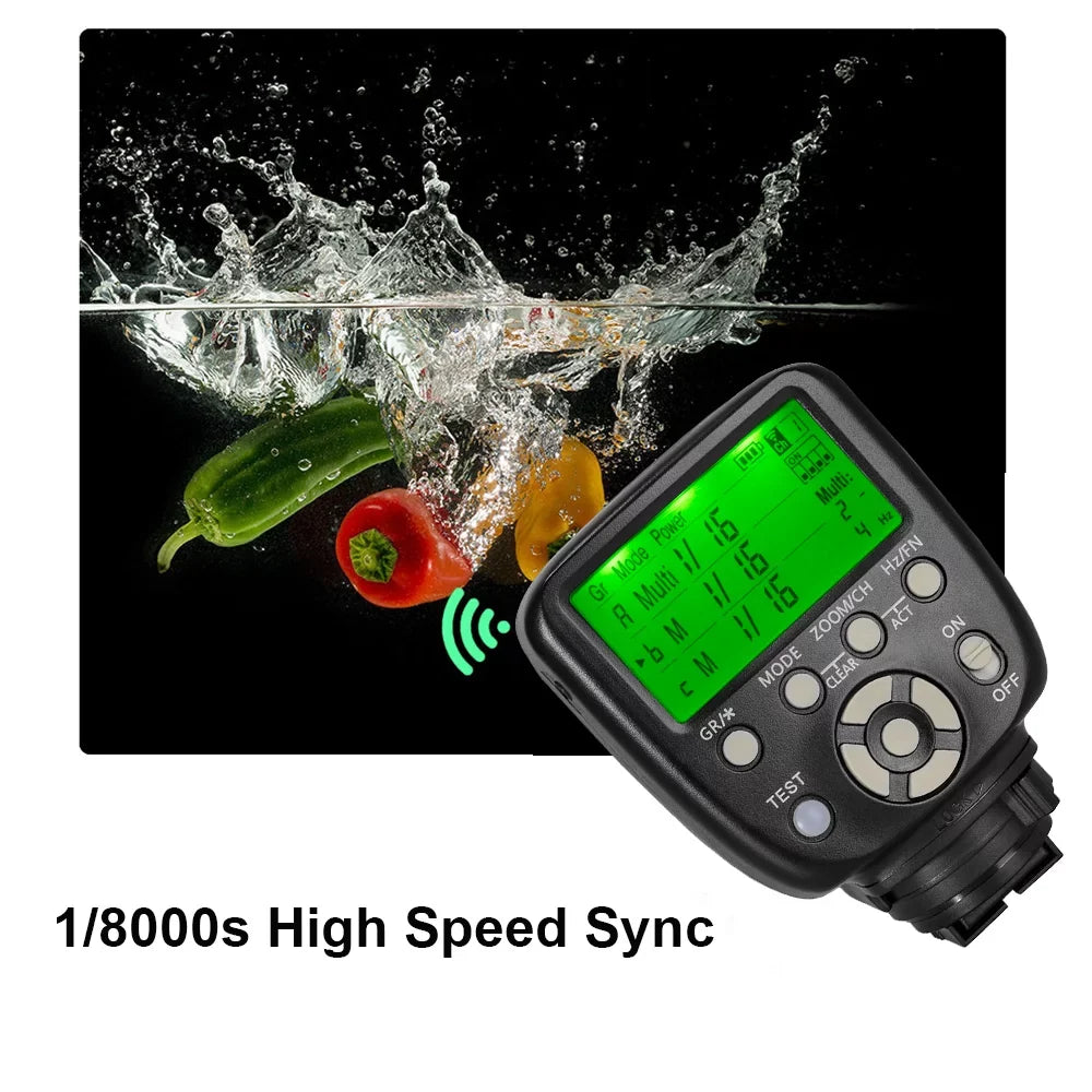 YONGNUO YN560-TX II/S Wireless Flash Trigger Controller - Speedlite Replacement for Cameras, Compatible with YONGNUO YN862C/YN968C/YN968N/YN200/YN560 III / YN860Li/YN720/YN660/YN685/YN622C II/ R
