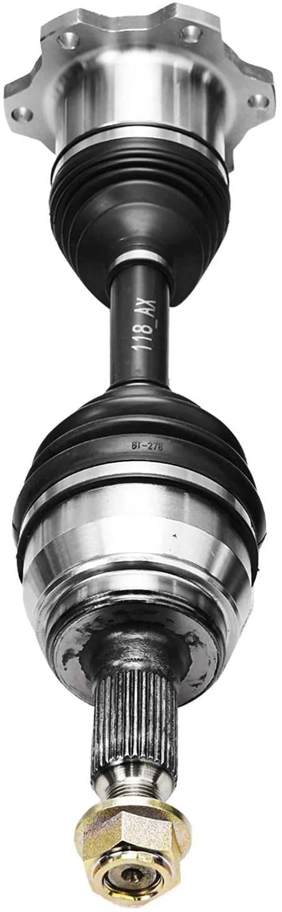 Detroit Axle - 4WD Front CV Axle Shafts Replacement for Chevy GMC K1500 K2500 Pickup Tahoe Yukon Fits select: 1999-2000 CHEVROLET SILVERADO C1500, 2005-2006 CHEVROLET SILVERADO K1500