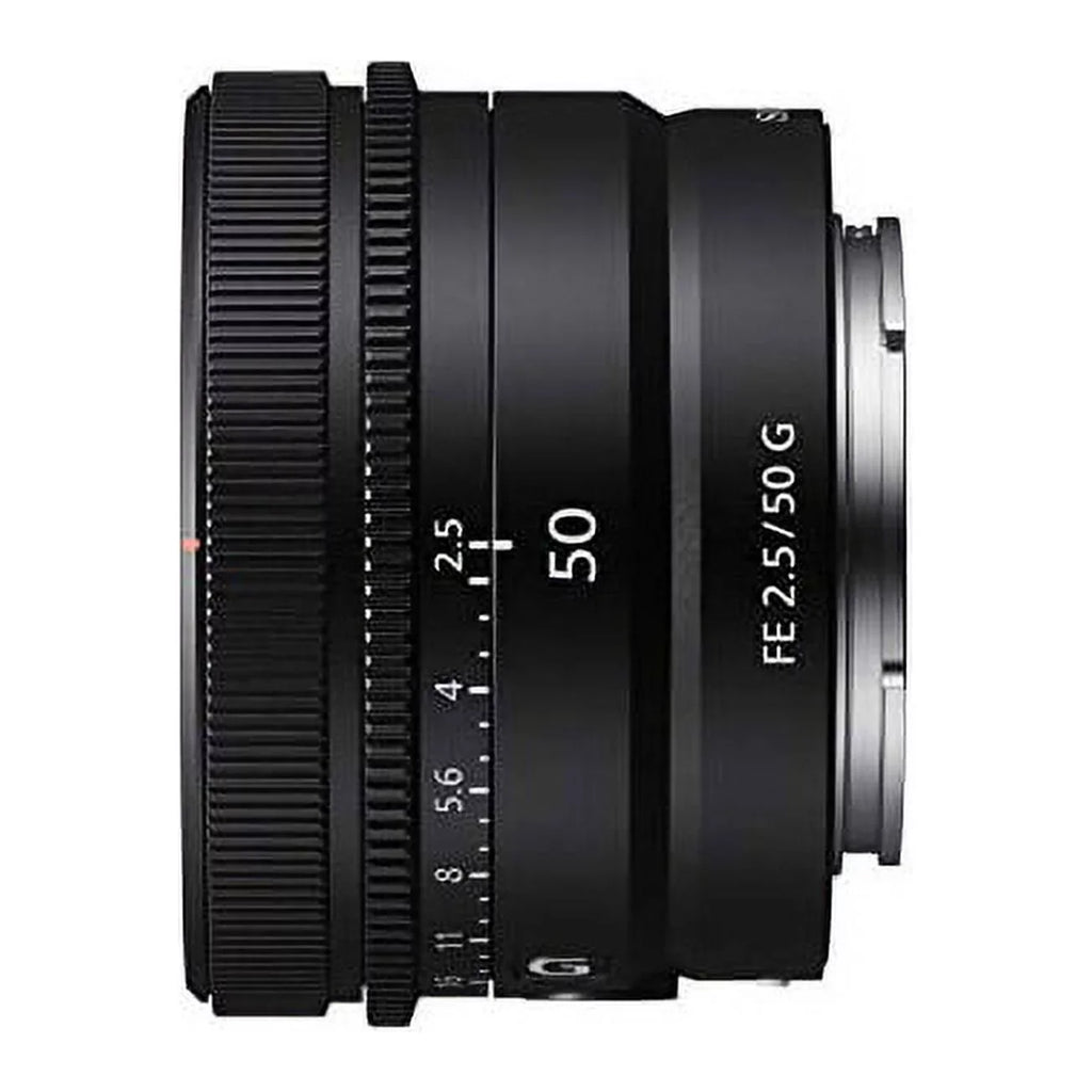FE 50mm F2.5 G Full-Frame Ultra-Compact G Lens