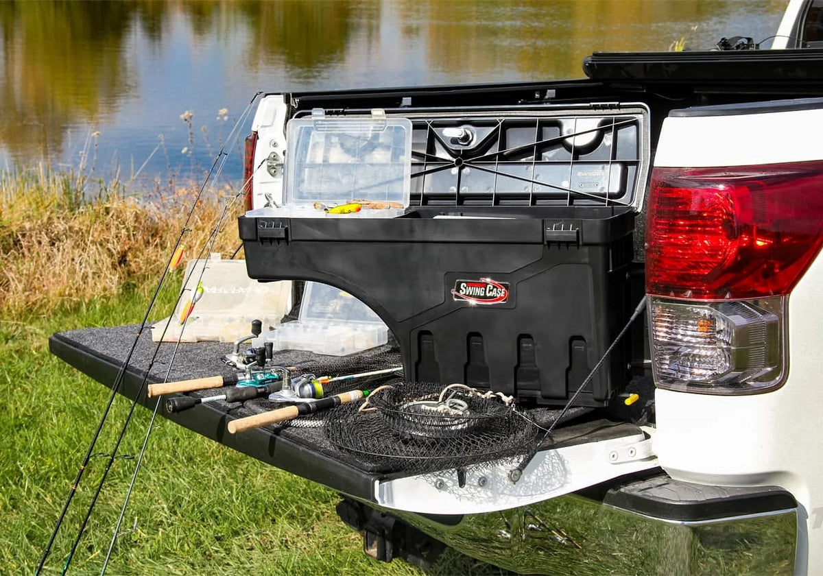 UnderCover SwingCase Truck Bed Storage Box | SC103P | Fits 2015 - 2022 Chevy/GMC Colorado/Canyon Passenger Side