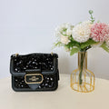 Coach CO922 Morgan Square Crossbody IN Black
