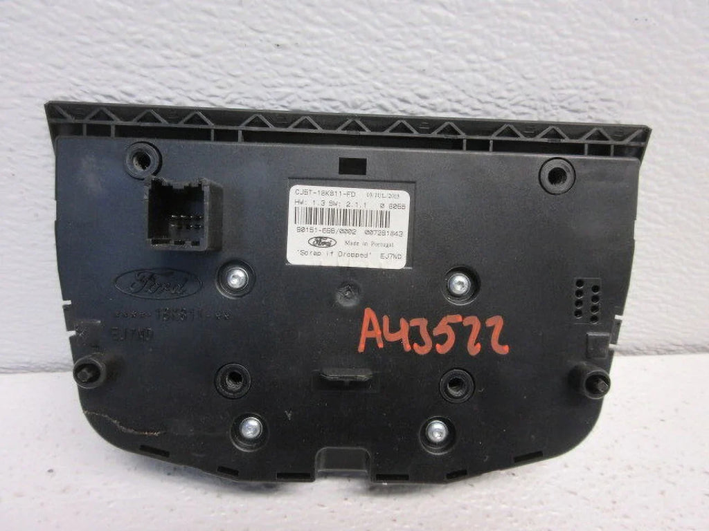 Pre-Owned 2013-2016 Ford Escape C-Max Radio Control Panel OEM LKQ (Good)