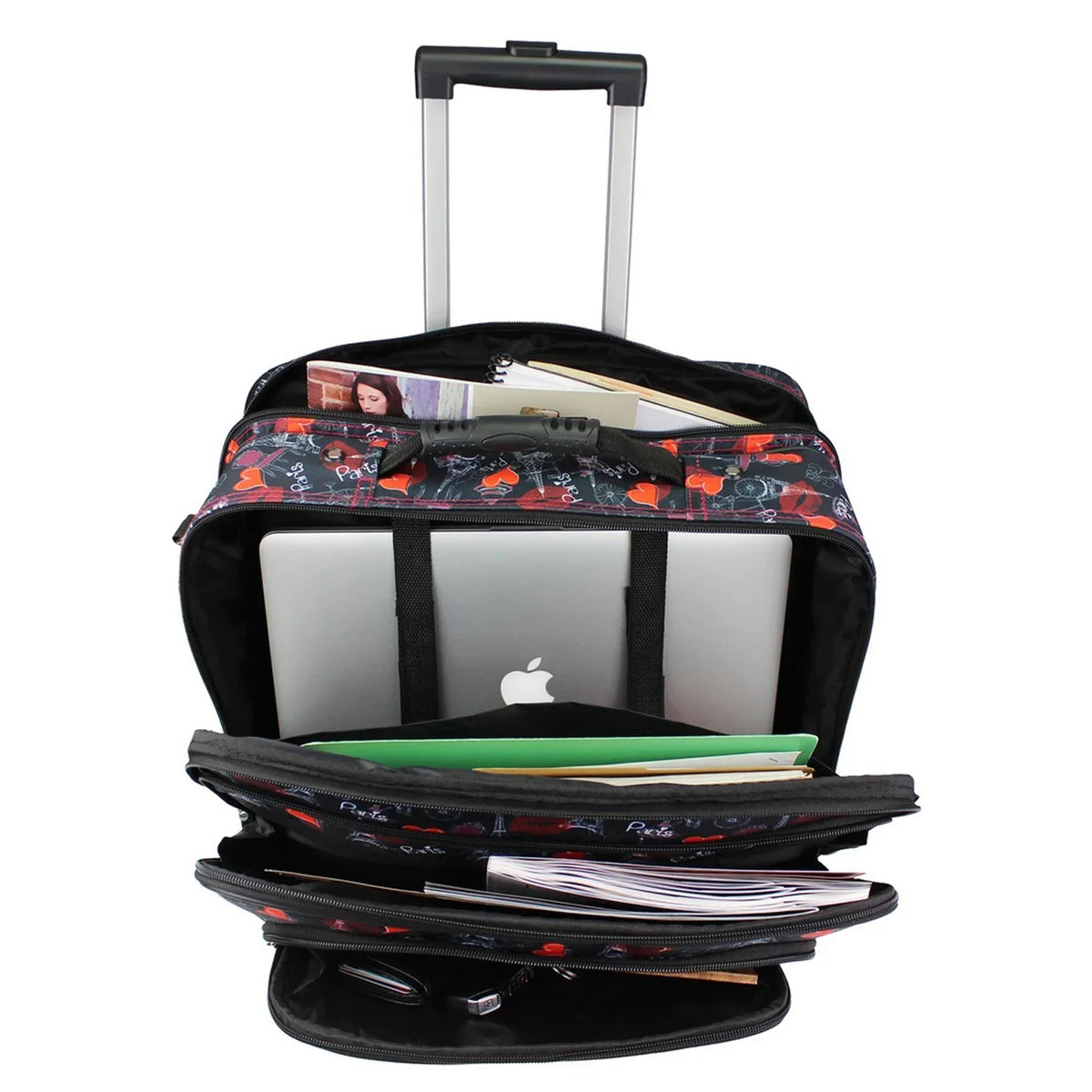 World Traveler Rolling 17-inch Notebook Case