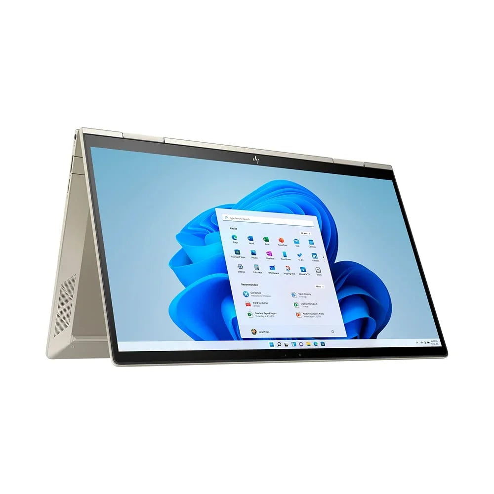 2021 Envy X360 2-in-1 13.3" FHD Display Portable computer Core i5-1135G7 (Beats i7-1065g7), 8GB RAM, 2TB PCIe SSD, Backlit Keyboard, Iris Xe Graphics, Webcam, Windows 11, Gold, 32GB USB Card