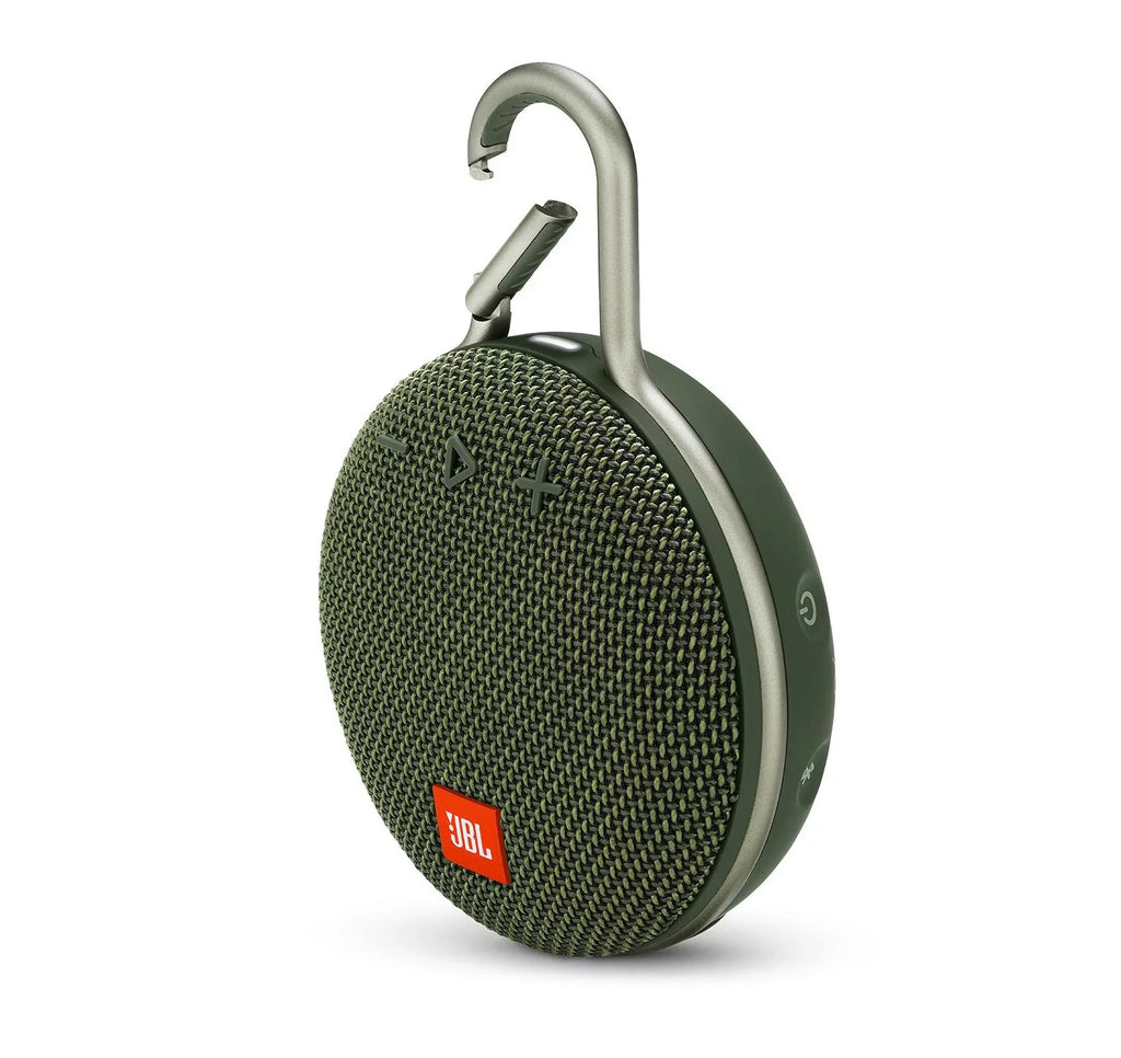 Restored JBL Clip 3 Forest Green Portable Bluetooth Speaker (Refurbished)
