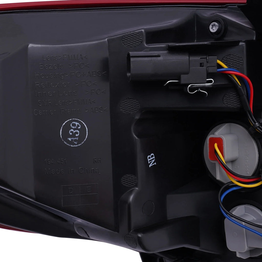 Tail Light Assembly for 2016 2017 2018 Buick Envision Passenger RH Rear Side LED