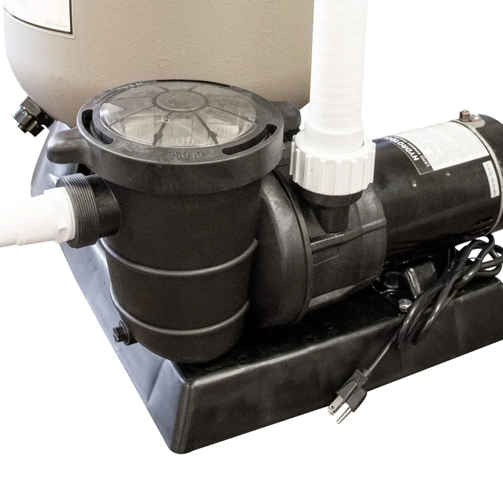 Swimline HydroTools Hydro Flo 0.75 Vertical Discharge Swimming Pool Pump