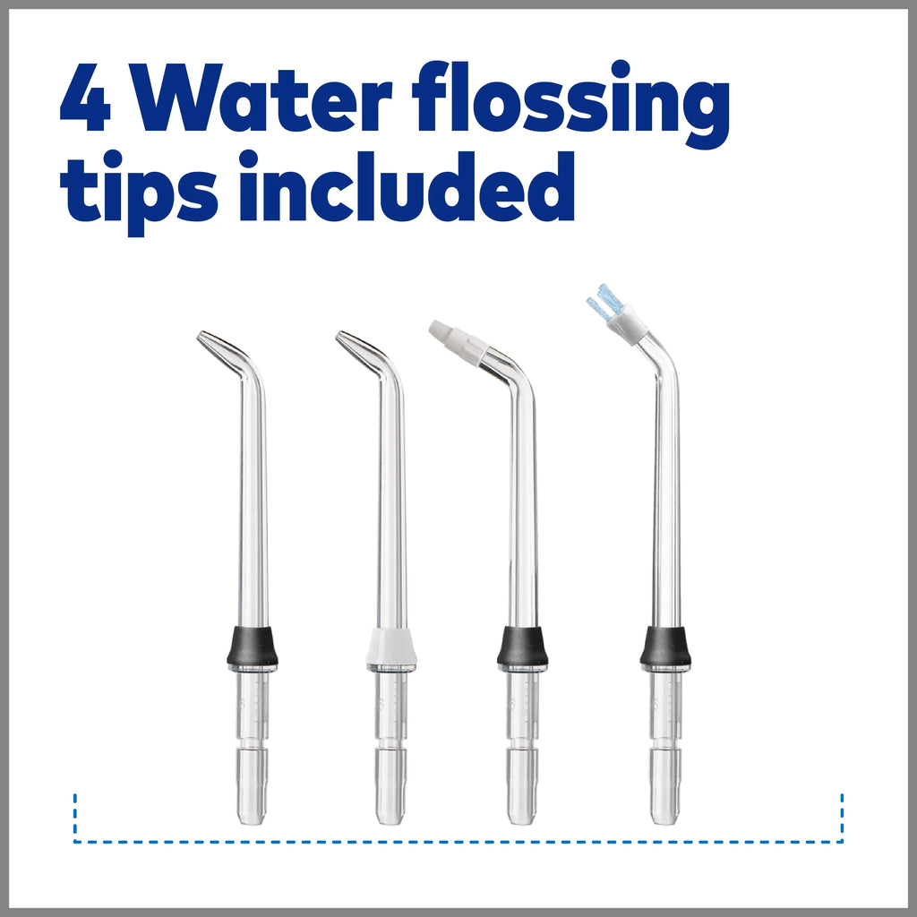 Fluid Cordless Plus Portable Liquid Flosser Oral Irrigator, Black
