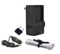 Leica D-LUX (Typ 109) Off Camera Processor Rapid Charger + Nwv Direct Microfiber Cleaning Cloth.