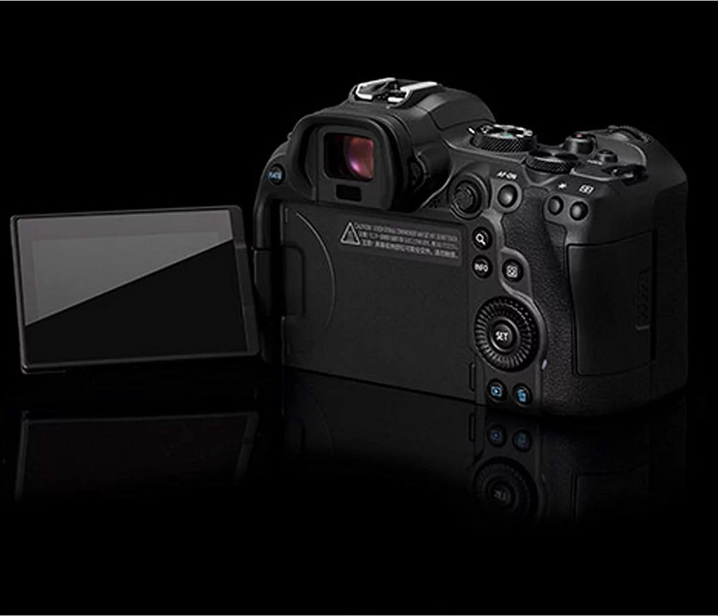 EOS R6 Mirrorless Digital Camera with RF 24-105mm f/4-7.1 STM Lens + 75-300mm F/4-5.6 III Lens + 128GB Memory + Case + Tripod + Filters 41pc Bundle