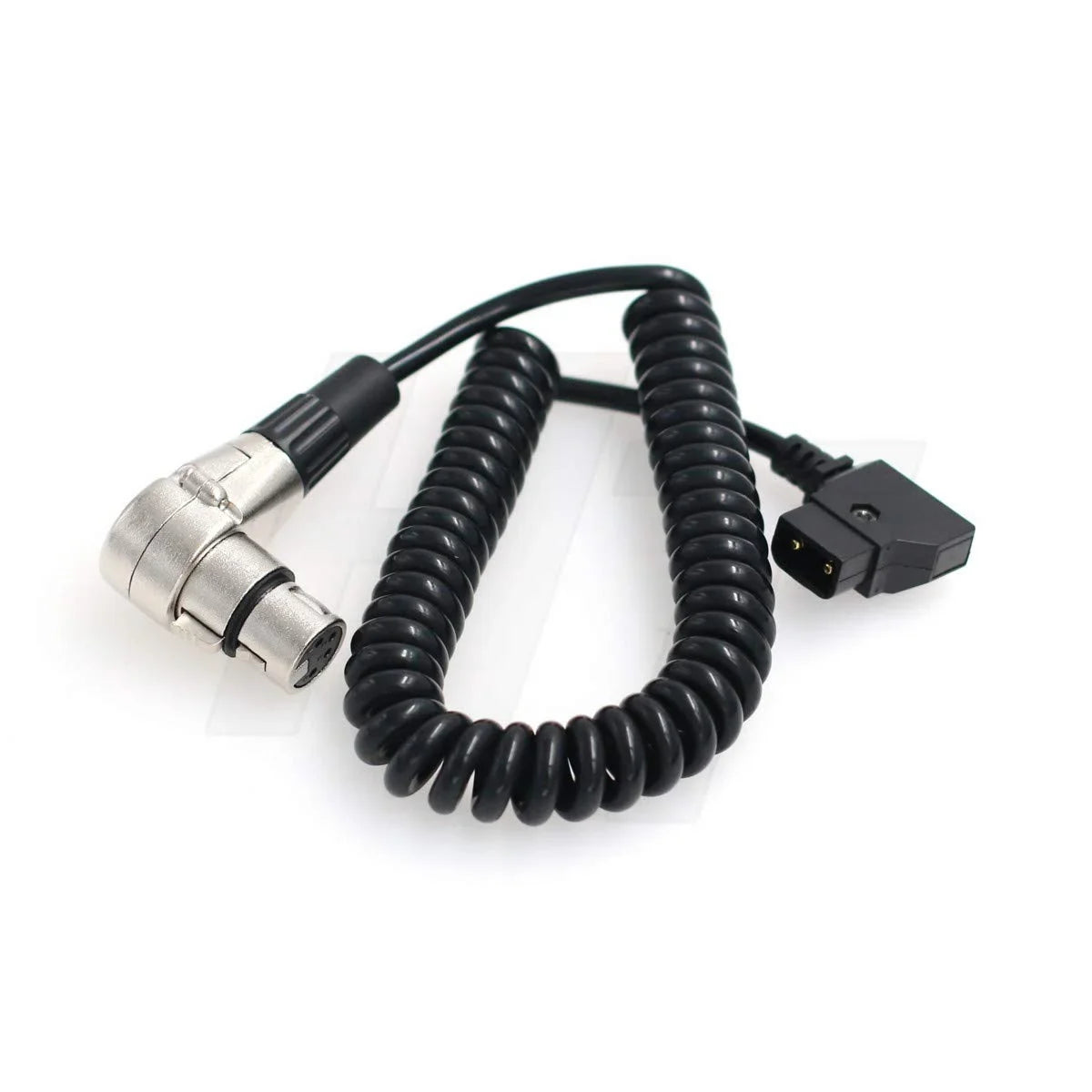 Right Angle XLR 4 Pin Female D-tap Coi Power Cable for F3 F5 Venice, C300 MKIII C700, Blackmagic