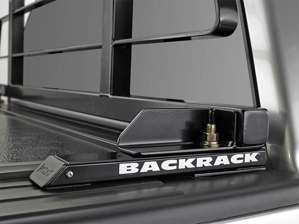 BACKRACK by RealTruck | Hardware Kit for use w/ Low-Profile Tonneau, Black, No Drill | 40117 | Compatible with 2002-2024 Ram 2500/3500; 2002-2018 Ram 1500