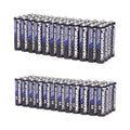 200 Pack Wholesale Lot Heavy Duty Batteries 100 AA + 100 AAA Batteries