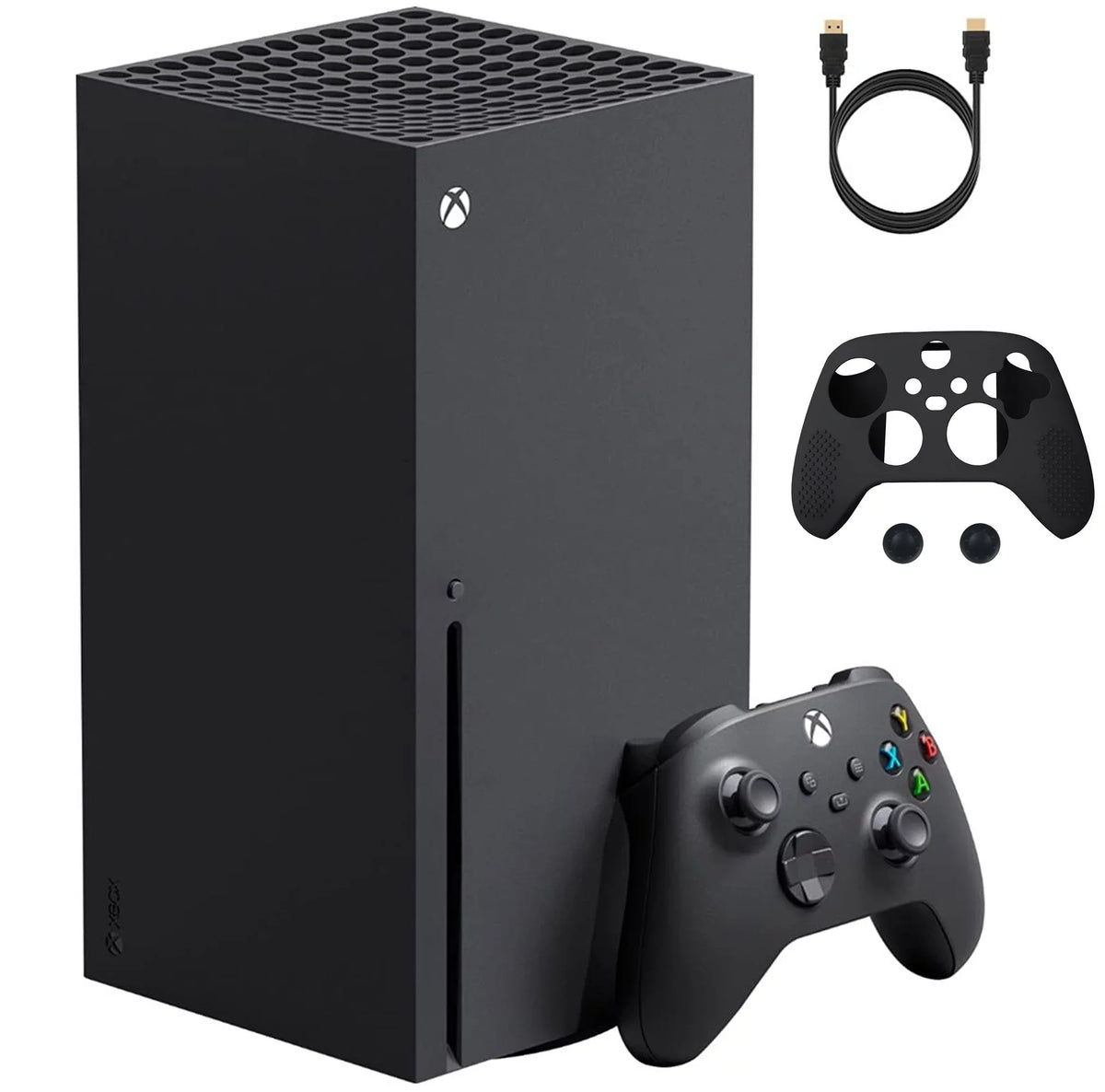 Xbox Series X Bundle, One Xbox Wireless Controller, with Mazepoly Accessories