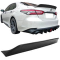 Ikon Motorsports Compatible with 18-23 Toyota Camry Rear Trunk Spoiler IKON Duckbill Style Unpainted PP