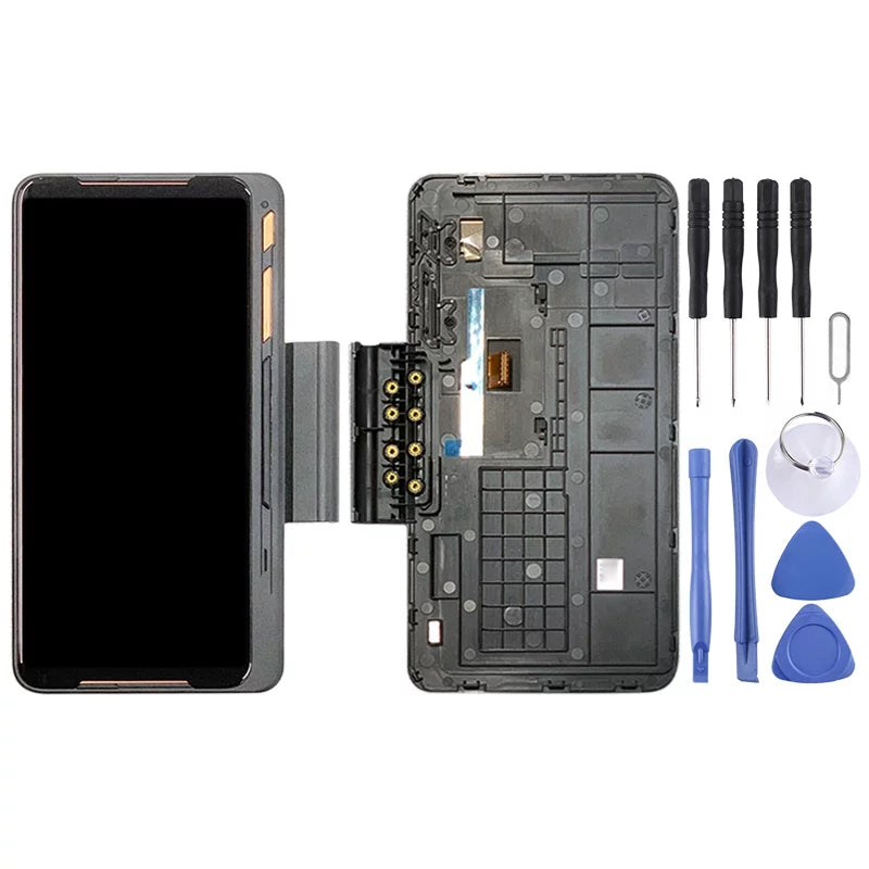 Cellphone Repair Parts Game Expansion Original LCD Display for ROG Phone II ZS660KL with Digitizer Full Assembly