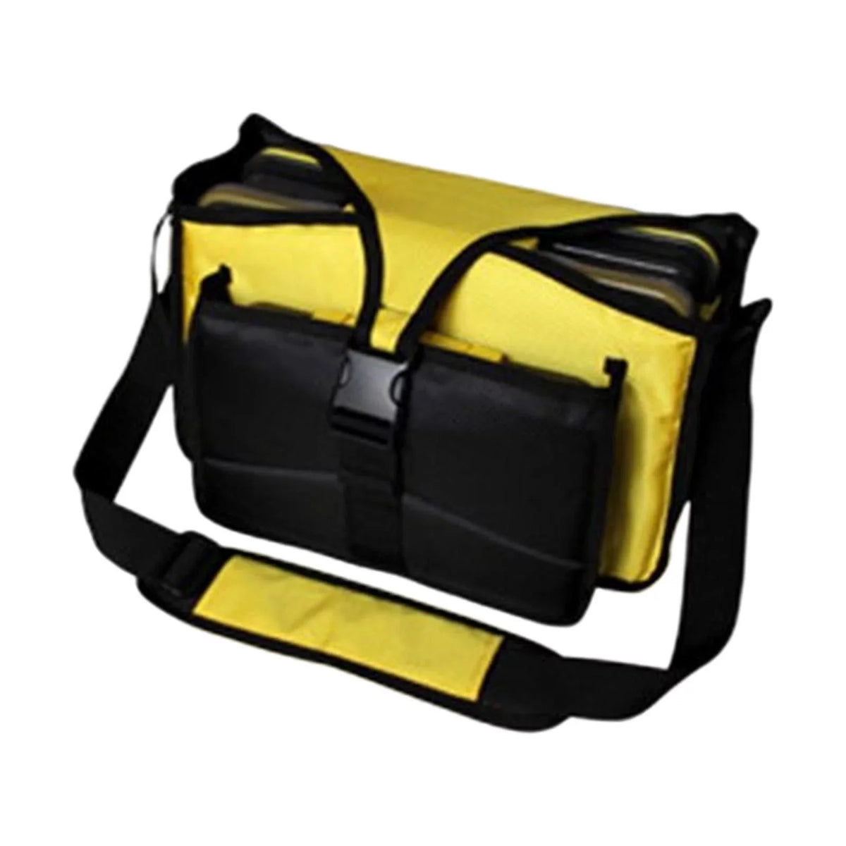 Fishing Tackle Bag Shoulder Bag Fishing Bag Gift for Men Storage Bag Portable Tackle Box Organizer fishing lures Bag for Sea Fishing Yellow