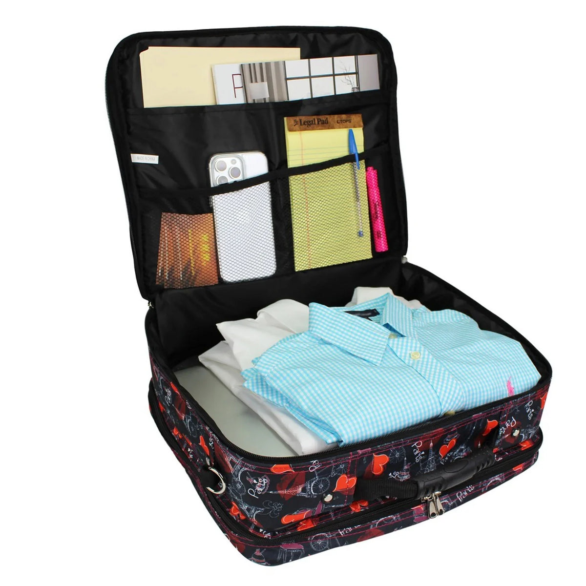 World Traveler Rolling 17-inch Notebook Case