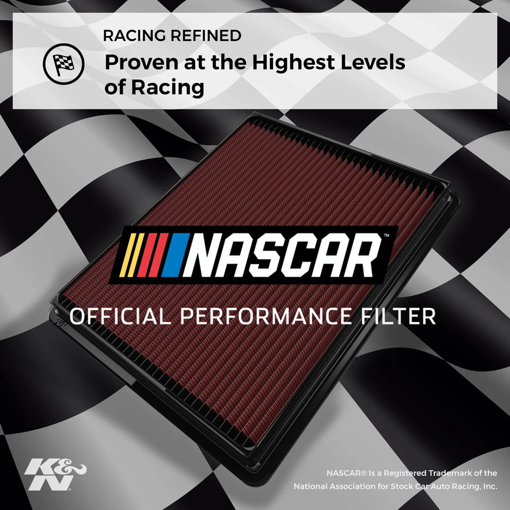 K&N Engine Air Filter: High Functionality Premium, Washable, Replacement Filter: 2012-2018 Honda/Acura L4 1.8/2.0 L (Civic, ILX), 33-2468