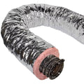 7"Silver Flex QuietFlex Insulated Flexible Duct R6 25'