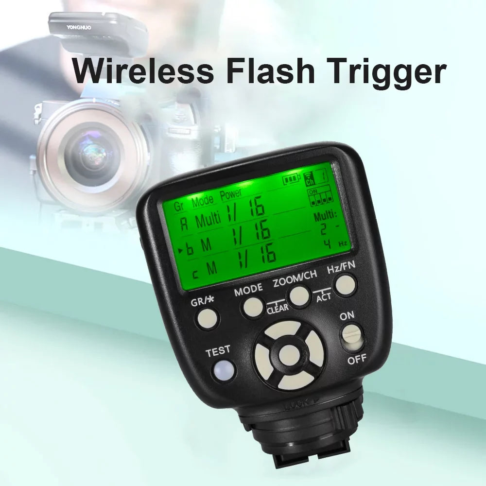 YONGNUO YN560-TX II/S Wireless Flash Trigger Controller - Speedlite Replacement for Cameras, Compatible with YONGNUO YN862C/YN968C/YN968N/YN200/YN560 III / YN860Li/YN720/YN660/YN685/YN622C II/ R