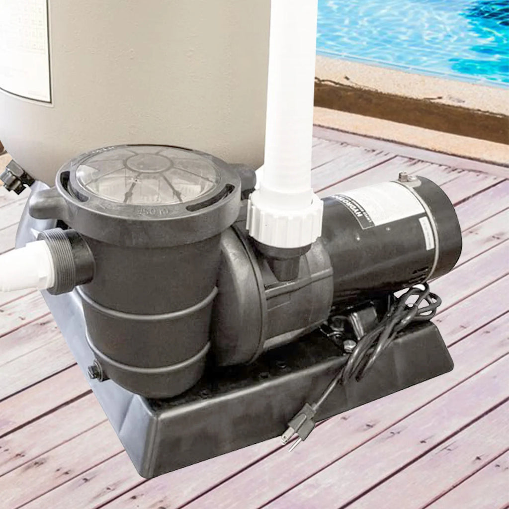 Swimline HydroTools Hydro Flo 0.75 Vertical Discharge Swimming Pool Pump