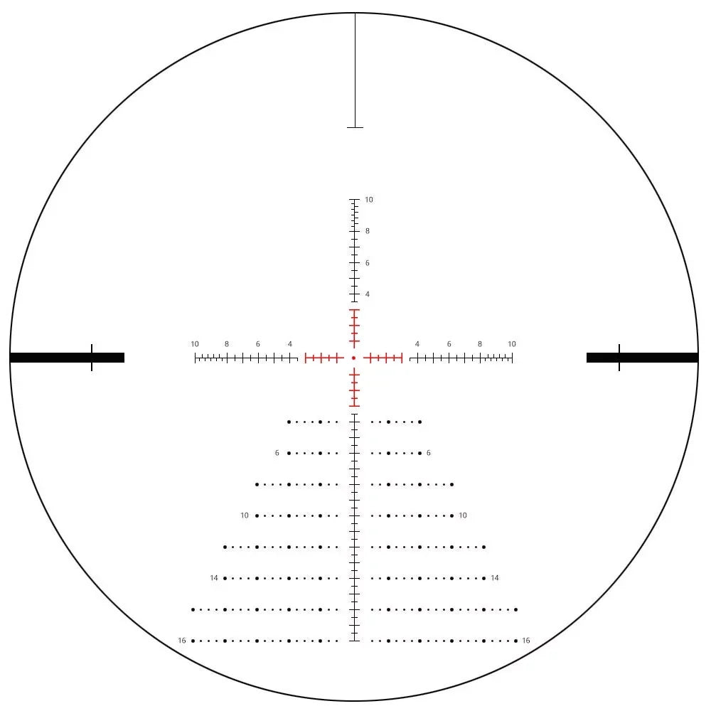 WestHunter Optics WHI 6-24X50 SFIR FFP Rifle Scope, 30 mm Illuminated Riflescope