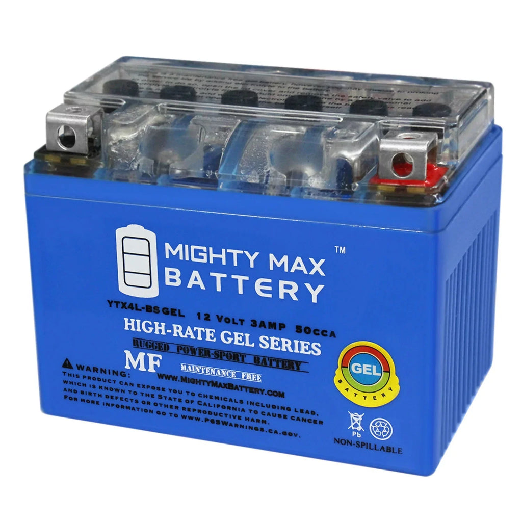 YTX4L-BS GEL Replacement Battery for Sea-Doo GSI 1997
