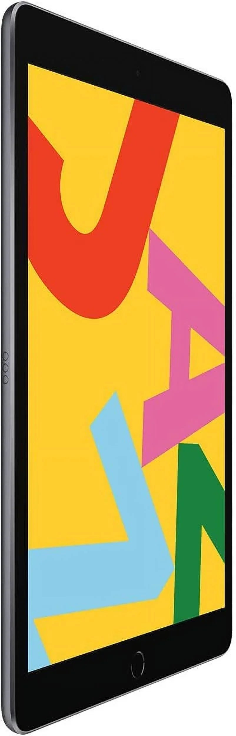 Restored iPad (10.2in, WiFi/LTE, 32GB) Space Gray (7th Gen, 2019) (Refurbished)