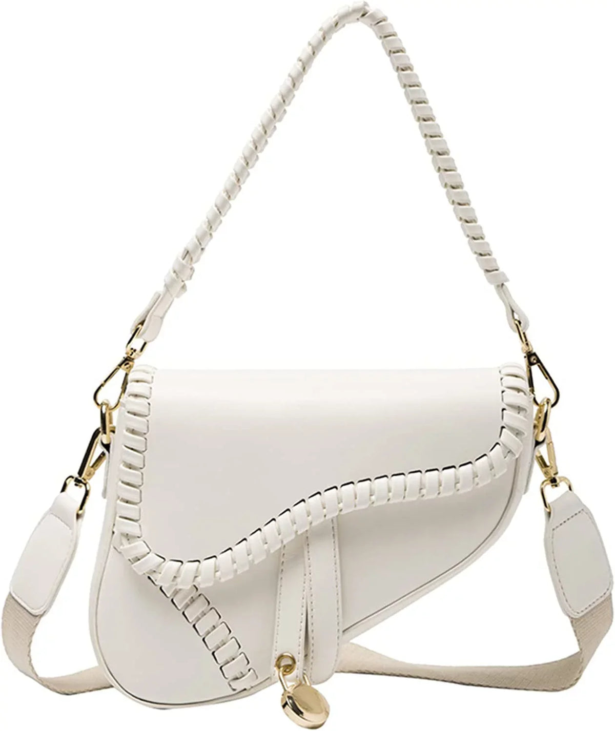Junior 2023 New Women's Saddle Shoulder Bag Handbag Small Crossbody Bag Shoulder Bag Handbag