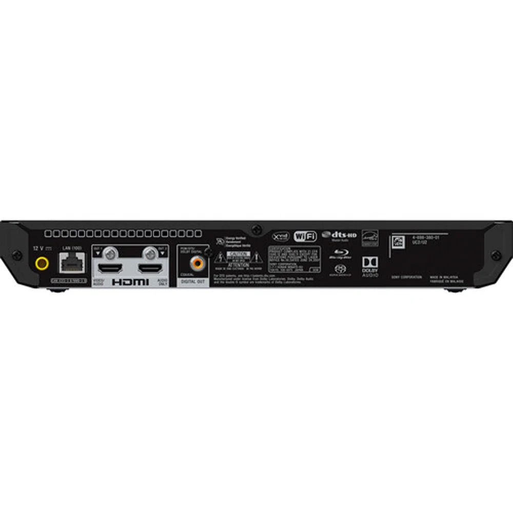 UBP-X700/M HDR 4K UHD Network Blu-ray Disc Player with Hi-Res Audio Bundle Includes 1 Year Extended Protection Plan and Lexar 64GB JumpDrive S50 USB 2.0 Flash Drive Black