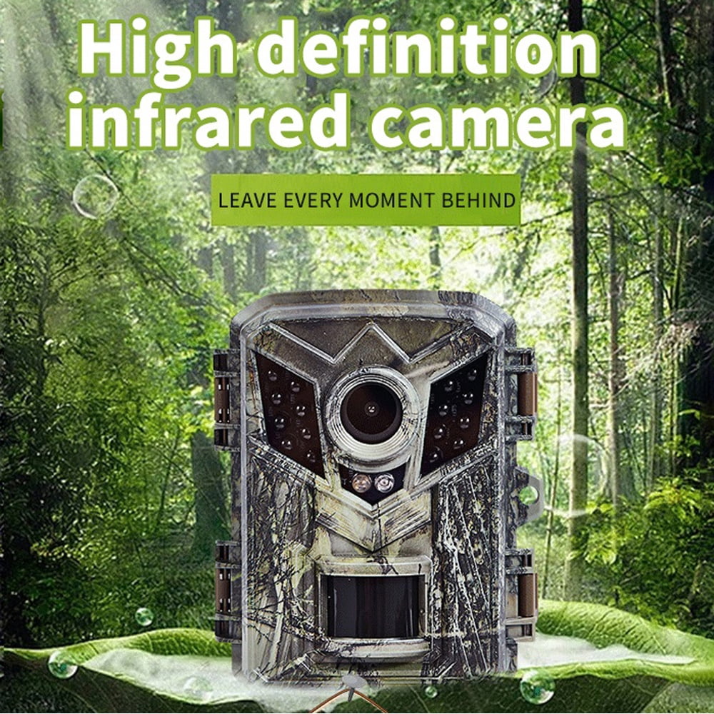 Shinysix Sport Camera,Use 2.0inch TFT Camera Day Dual Observation IP66 Liquid TFT Display Video Infrared Camera Day Dual Use 2.0inch 1080P Infrared Camera 2.0inch TFT Display Video Camera Animal