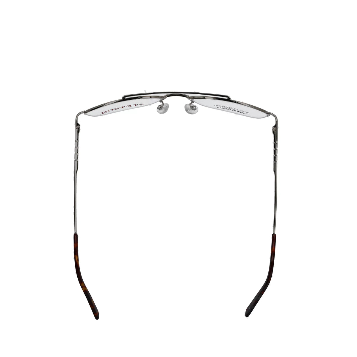 Stetson Men's Square Eyeglasses, ST XL31, Gold, 59-18-150, with Case