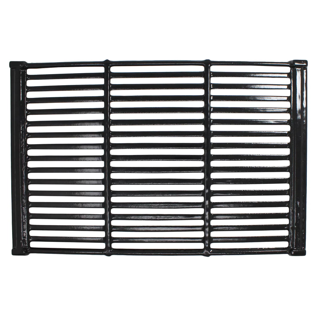 2 BBQ Grill Cooking Grates & 3 Heat Shield Plate Tent Replacement Parts for Charmglow 810-7440-S - Compatible Barbeque Porcelain Enameled Cast Iron Grid 19" & Flame Tamer, Flavorizer Bar