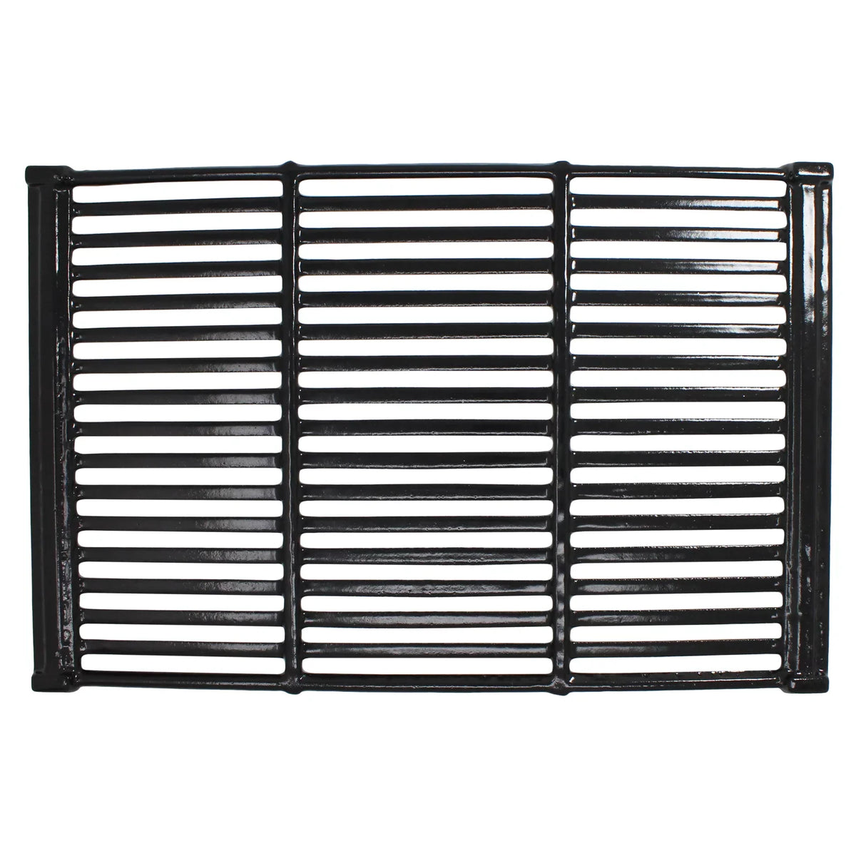 2 BBQ Grill Cooking Grates & 3 Heat Shield Plate Tent Replacement Parts for Charmglow 810-7440-S - Compatible Barbeque Porcelain Enameled Cast Iron Grid 19" & Flame Tamer, Flavorizer Bar