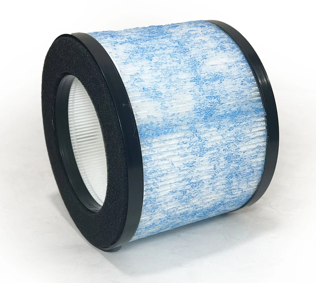 Nispira True HEPA Filter Replacement Compatible with Ibuki Air Purifier C102 MA-01CW, MA-18, Okaysou AirMic4S. 3 Packs