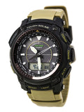 PRW5050BN-5 Men's ProTrek Tough Solar Ana-Digi Black Dial Beige Resin Strap Watch